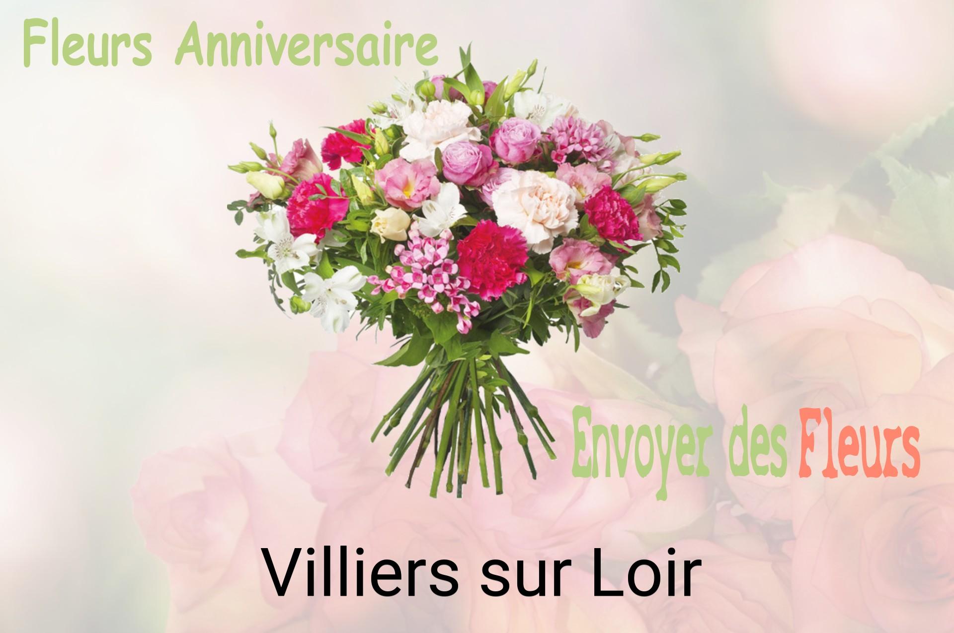 Bouquet de fleurs d’anniversaire livré à Villiers-sur-Loir